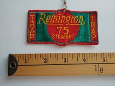 70S REMINGTON GUN RIFLE HUNTING HUNTER 75 STRAIGHT TRAP PATCH CREST