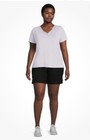 Just My Size Women's Black 2-Pocket Stretch Shorts w/Grommet Detail Size 3X NWT — photo 7