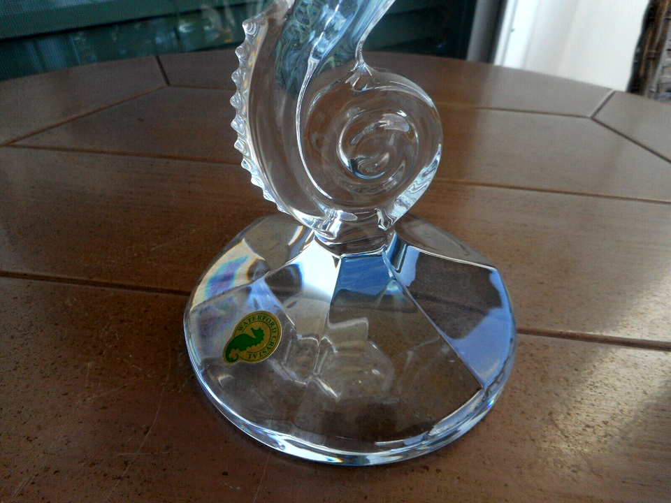 Waterford Crystal Seahorse Candle Candlestick Holders, Set Of Two . eBay