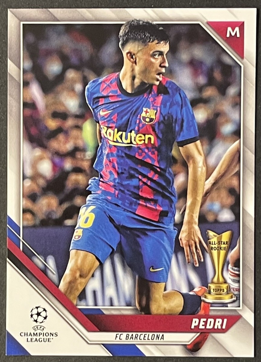 2021-22 Topps UEFA Champions League Pedri All Star Rookie 2021-22 Topps UEFA Champions League Pedri All Star Rookie