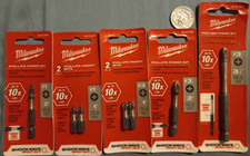 LOT of 7 SEALED Milwaukee Phillips Insert/Power Drill Bits