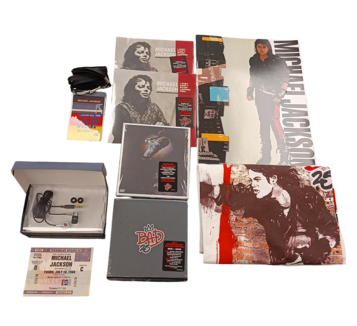 Michael Jackson ‎Bad 25th Anniversary Box Set Deluxe
