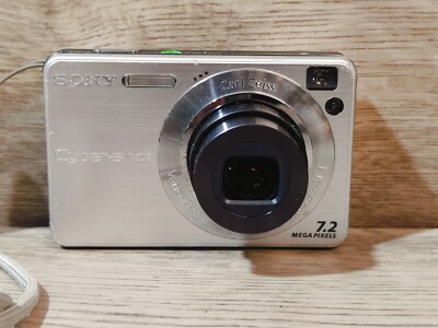 Sony Cybershot DSC-W110 Digital Compact Camera Working Carl Zeiss