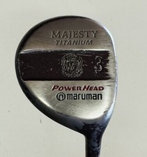 Maruman Majesty Powerhead 3 Wood Regular Flex The Parsec 550 Graphite Shaft RH