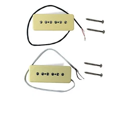 Pickup Soap bar Neck Bridge Set 8.5K adj pole Ivory 081080IV