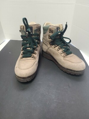 Raichle of Switzerland Men's Leather Hiking Mountaineer Boots Tan Size 7.5
