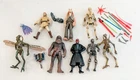 Vintage Star Wars Mixed Lot Of Action Figures & Weapons Parts 1995. - 2001 READ