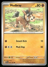 Mudbray #91 Prices | Pokemon Temporal Forces | Pokemon Cards Mudbray #91 Prices | Pokemon Temporal Forces | Pokemon Cards