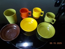 7 Pieces Tupperware Toys Pretend Play Dishes