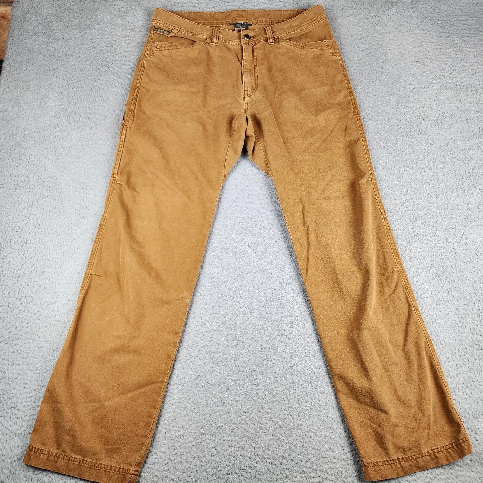 Exofficio Pants Mens 34 Brown Chino Lightweight Fishing Outdoors Hiking Camping