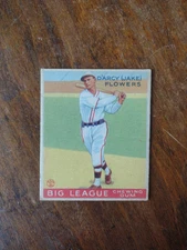 1933 Goudey #151 D' ARCY JAKE FLOWERS Brooklyn Dodgers NO CREASES 