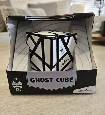 PUZZLE GHOST CUBE White Labels Meffert's Rotation Puzzle Rubik Style Recent Toys