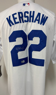 Clayton Kershaw Signed Autograph Custom Jersey COA Size XL