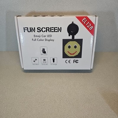 Fun Screen, Emoji Car LED, Full Color Display EL128