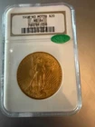 1908-D No Motto $20 Saint Gaudens Gold Double Eagle NGC MS64 Pre-1933 Gold Coin
