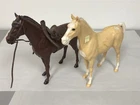 1960s MARX JOHNNY WEST HORSE & ACCESSORY COLLECTION LOT #Z63