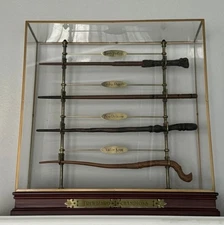 The Noble Collection  Tri Wizard Tournament Champions 4 wands decade included