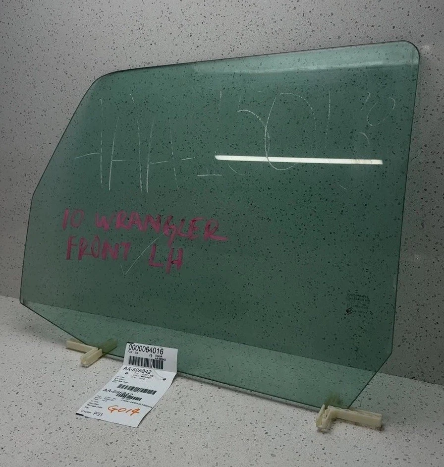 2007-2018 JEEP WRANGLER Front Door Glass/window Jeep Left Foto 2 de 4