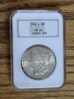 1880-S Morgan Silver Dollar $1 NGC MS64 Old Gen 4 White Fatty Holder- No Barcode — photo 1