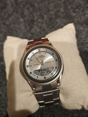 Casio Telememo Aw-80 Digital-Analog Quartz Mens Watch Vintage 40mm