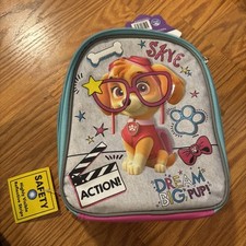 Nickelodeon Paw Patrol Girls Skye 9 Insulated Lunch Box Bag NEW