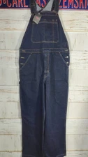 Levi's Jean @37 Overalls Mens 38x30 Blue Denim Signature Gold Farmer Barn Chore 