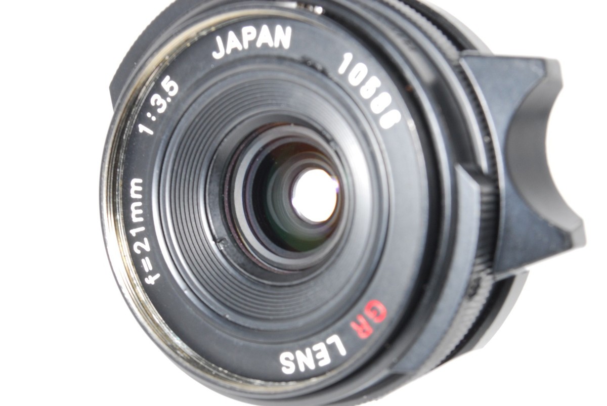 Ricoh 21mm f3.5 ++ for 楽一番公式アカウント52 Black [B V.Good] RICOH GR 21mm f/3.5 Lens for Leica L39