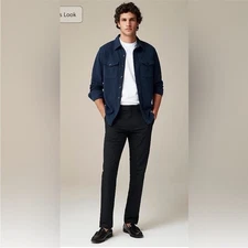 J. Crew 770 Tech Pant in Black size 34/32 NWT NEW