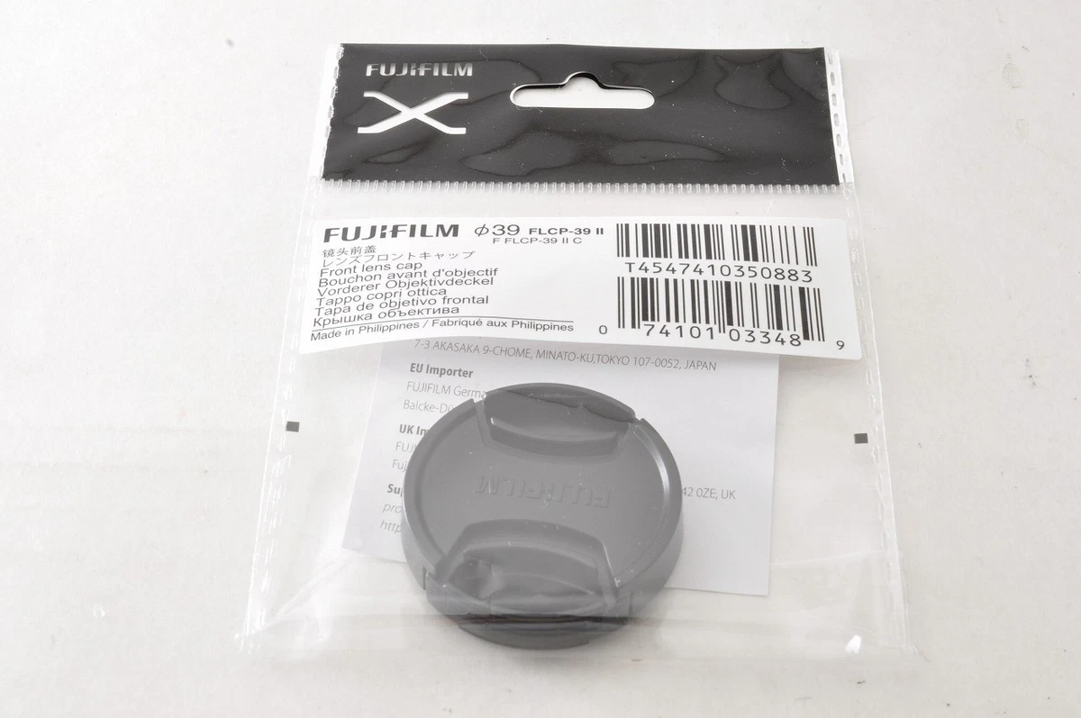 Fujifilm Camera Lens 39 mm To Fit Lens Front Caps for sale | eBay