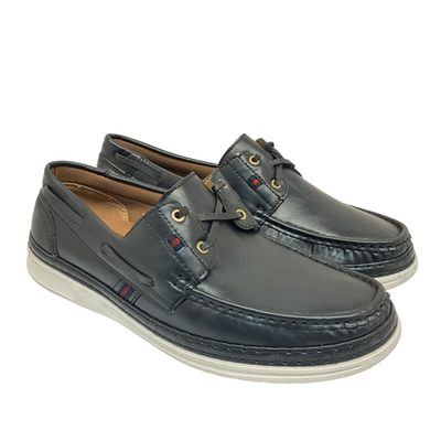 XRAY Men's 2-Eye Boat Shoes XRW1765 Black/White Size 11M | eBay