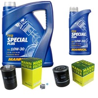 Mann Inspektionspaket 6L Mannol Special Plus 10W-30 FüR Audi A6 2.6 Coupe