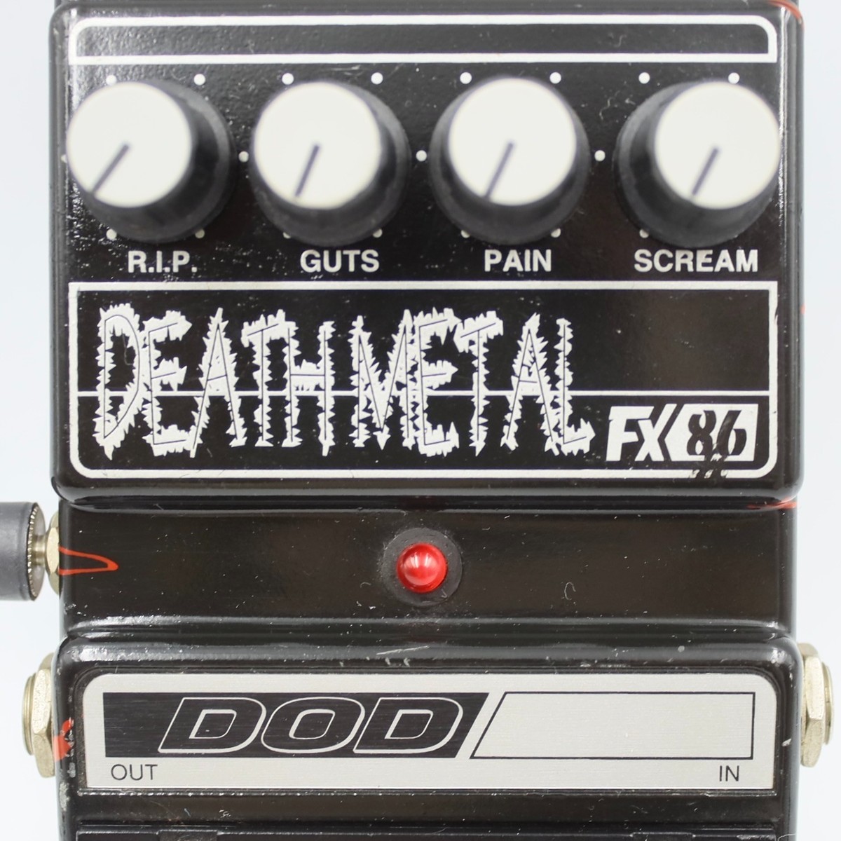 DOD FX86 Death Metal Distortion Guitar Effect Pedal 795856 for