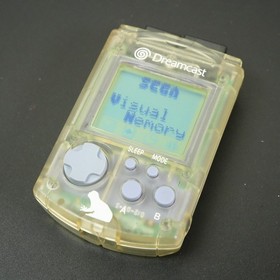 SEGA Dreamcast SEAMAN NTSC-J w/ Microphone Adapter HKT-7200 , VMU HKT-7000 Set