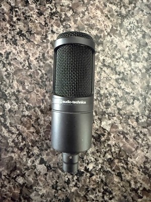 Audio-Technica AT2020 Cardioid Condenser Studio XLR Microphone - Black