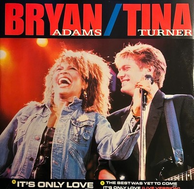 BRYAN ADAMS  TINA TURNER - It´s Only Love - 12inch Maxi-Single Vinyl - AMY285