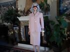 <!--F#f_0-->Barney's New York Soft Pink Cotton/Rayon Pique Skit Suit Size 8/10<!--F/-->