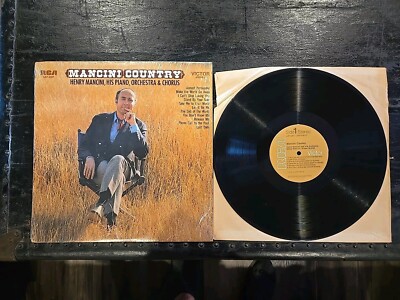 Henry Mancini, Mancini Country, 1970 RCA, VG, UNTESTED 