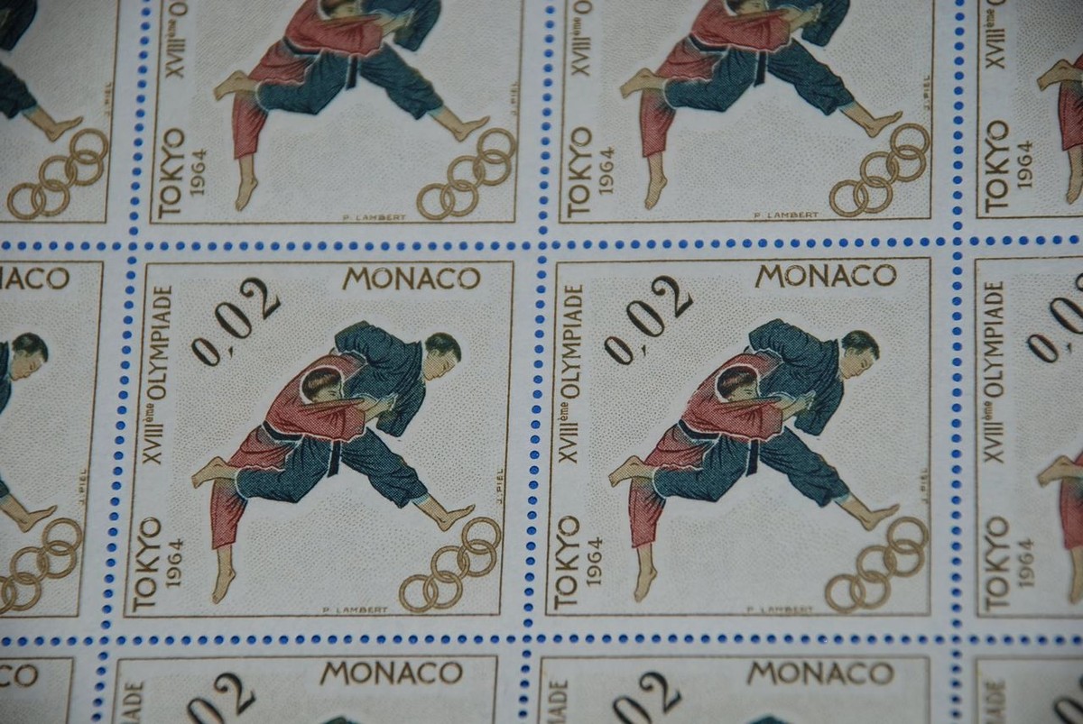 Judo Tokyo Olympic Games Monaco 1964 Sc 593 MNH Full Sheet