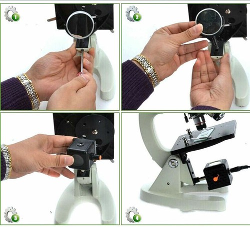 Biological Microscope Bottom LED Light Supplementary Lamp Source 110V-240V - Picture 15 of 15