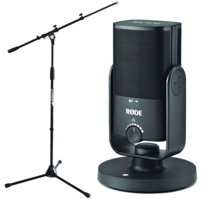 Rode NT-USB MINI + Galgen-Mikrofonständer