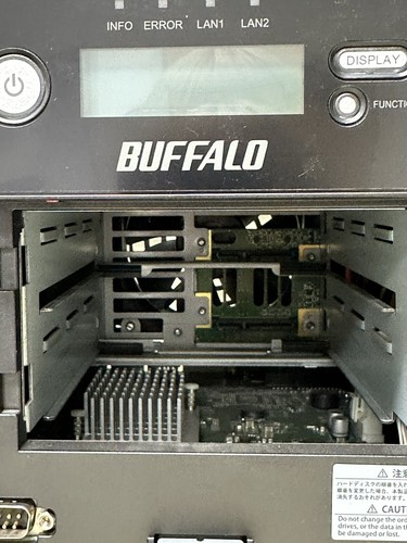 BUFFALO TeraStation TS3200D 2X 1TB HDD USB 2.0 With Power Lead Tested & Working - Afbeelding 9 van 16