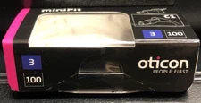 Oticon Minifit Hearing Aid Speaker. High Power 100dB. Left Ear, Size 3 Receiver