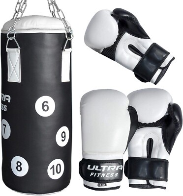 Kinder Boxsack gefüllt Junior Boxen Heavy MMA Kickboxen Training Set