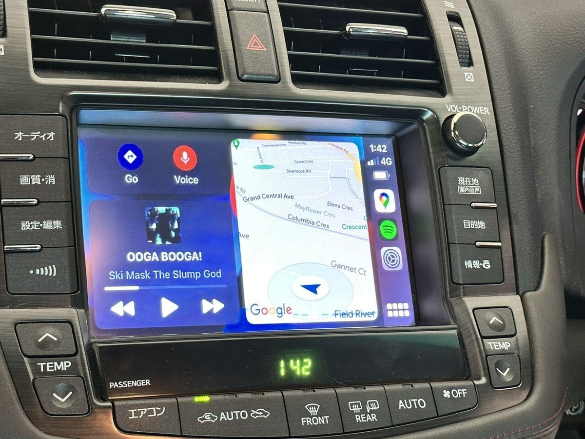 カーナビ Toyota Crown Hybrid GWS204 HDD Navigatio Toyota Crown Hybrid (GWS204, 13th Gen) Wireless CarPlay & Android