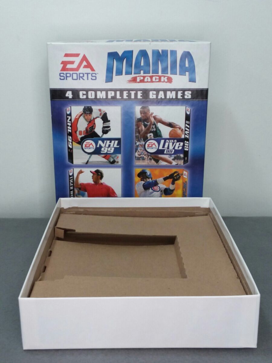 1999 EA Sports Mania 4-Pack Complete PC Games for Windows 98 1999 EA Sports Mania 4-Pack Complete PC Games for Windows 98