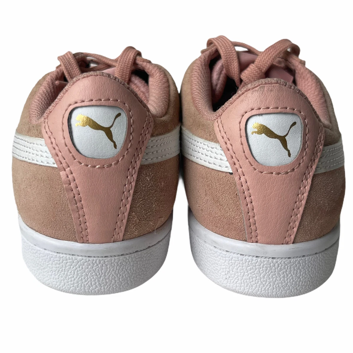 Puma Running Shoes Womens 6 Vikky Rose Pink Lace Up Low Top Shoe