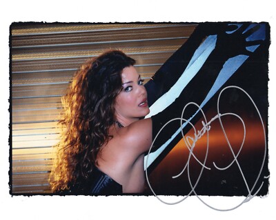 CLAUDIA CHRISTIAN SIGNIERTES FOTO
