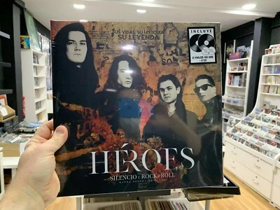 HEROES DEL SILENCIO 2LP +2CD SILENCIO Y ROCK & ROLL SEALED 2021 NETFLIX