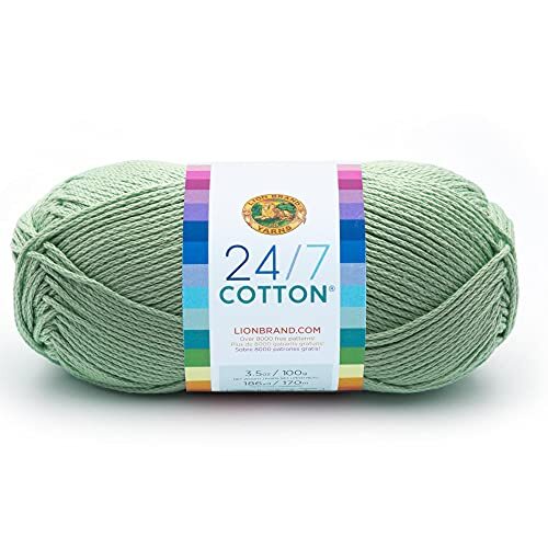 Lion Brand Yarn Company-Matassa di Filato in Cotone, in Puro Cotone, (e5t)