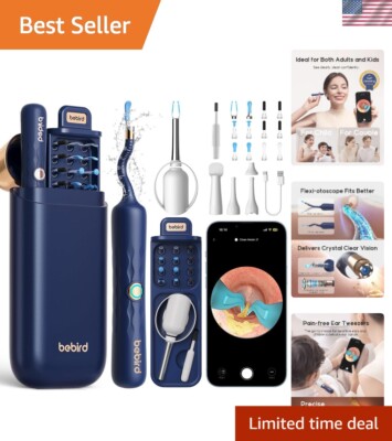 Health-Conscious Home Ear Care System: Earsight Plus Camera and Inspection Tools